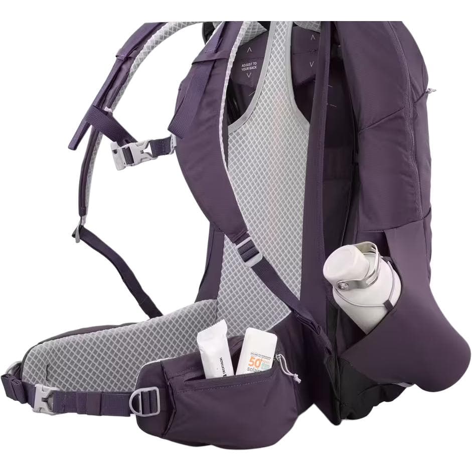 DECATHLON 25L Альпинистский рюкзак для активного отдыха сумка полиамид фиолетовый унисекс - изображение 8