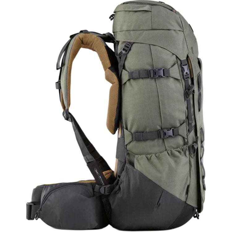 DECATHLON 60L Альпинистский рюкзак для активного отдыха сумка на открытом воздухе нейлоновый угольно-серый мужской - изображение 3
