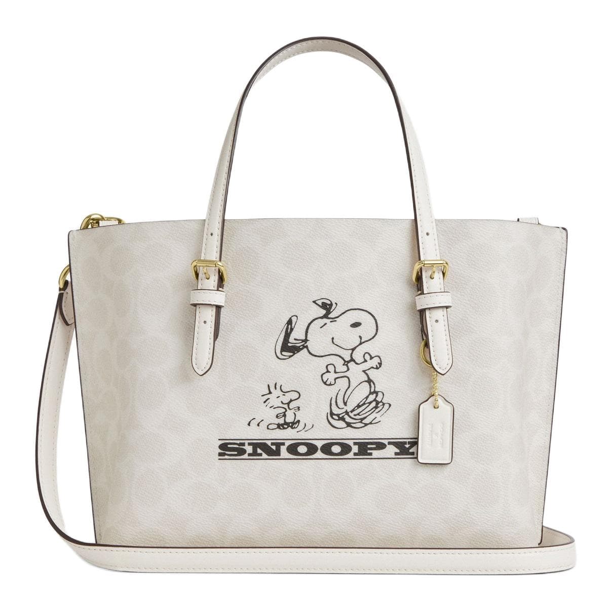 Сумка COACH Mollie 25 Tote Peanuts Snoopy - изображение 1
