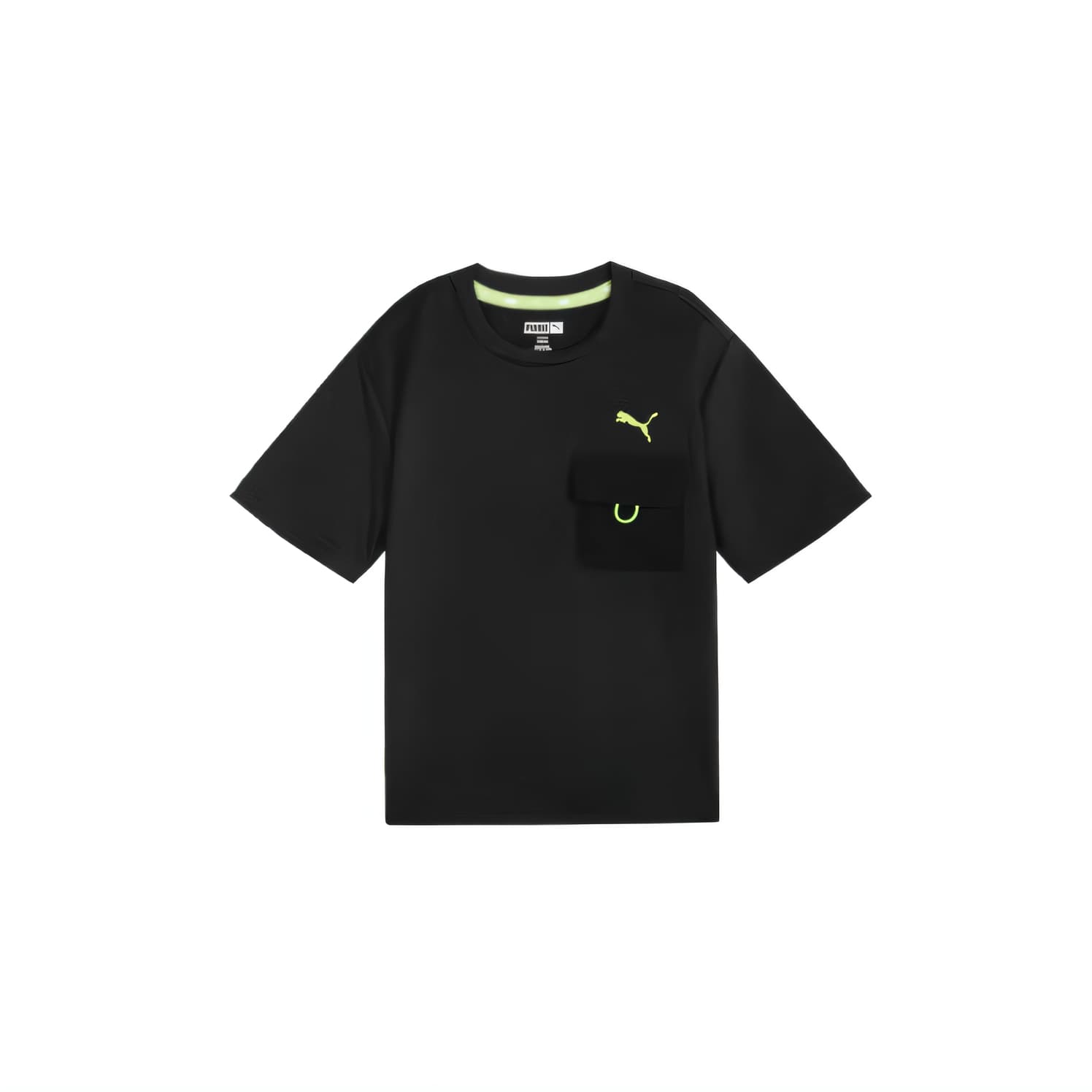Футболка PUMA Карман Черный Kids T Рубашки - изображение 1