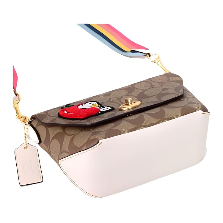 Сумка через плечо COACH x Peanuts Snoopy karlee 23 - изображение 4