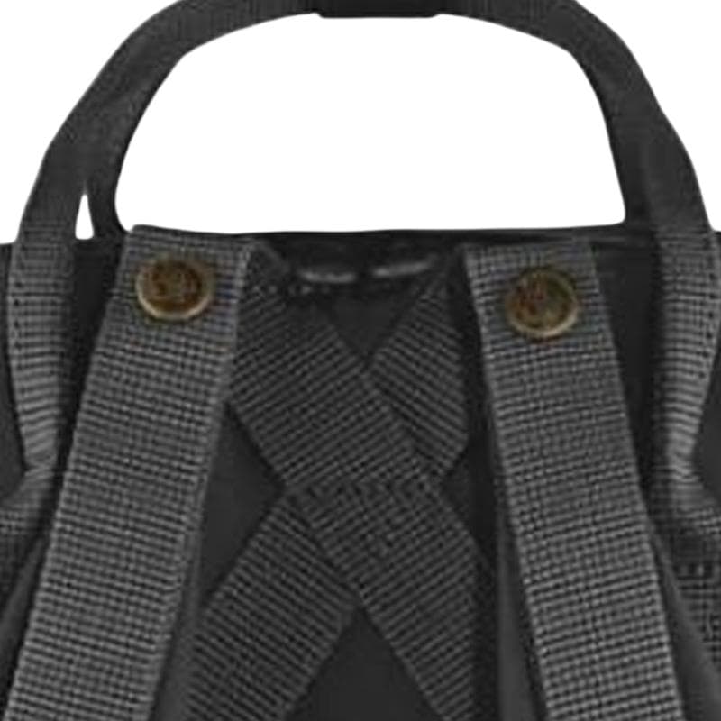 Fjallraven Kanken 18L Туристические сумки Виниловый Черный Унисекс - изображение 4