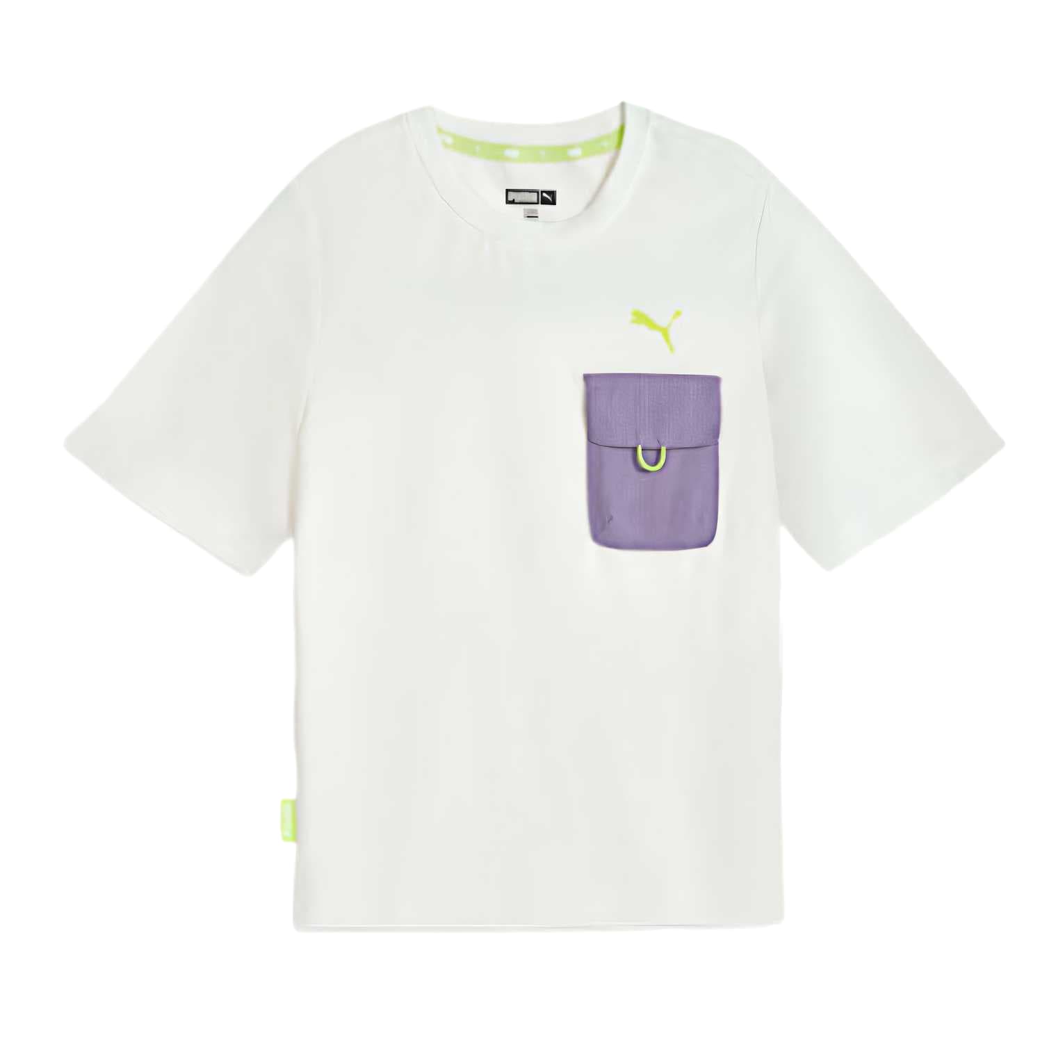Футболка PUMA Карман Белый Kids T Рубашки - изображение 1