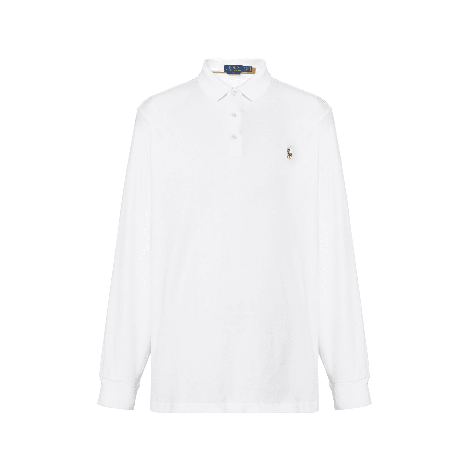 Поло Polo Ralph Lauren Мужское Поло Белое - изображение 1