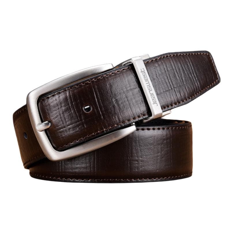 Ремень JEANSWEST Мужские ремни из спилкового коровьего кожи ширина 3,3 см - изображение 1