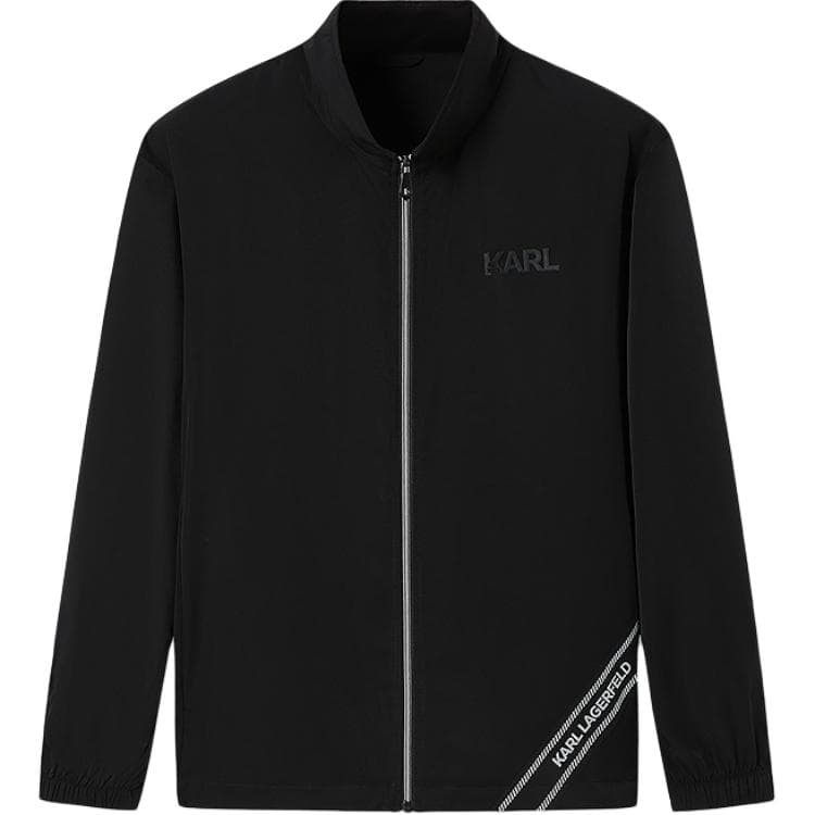 Куртка KARL LAGERFELD Куртки Пальто Мужской Черный - изображение 1