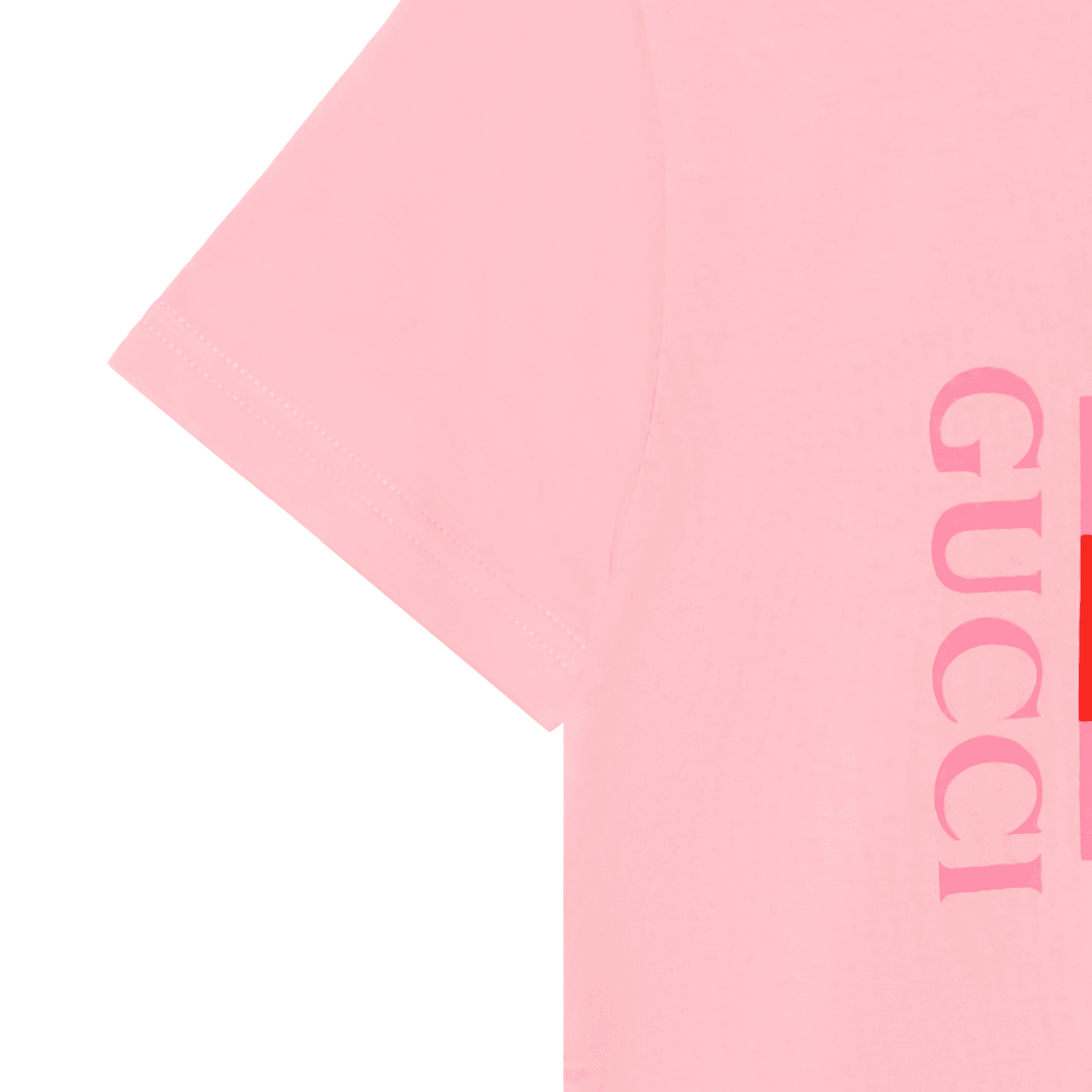 Футболка GUCCI SS24 Logo T-Shirt Pink - изображение 6
