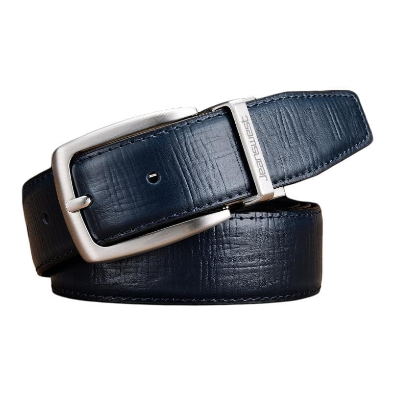 Ремень JEANSWEST Мужские ремни из спилкового коровьего кожи ширина 3,3 см - изображение 3