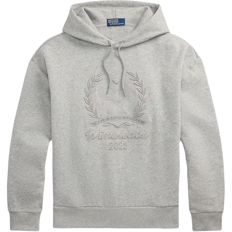 Худи Polo Ralph Lauren x Wimbeldon Худи-ханьфу Платье Унисекс Серый - изображение 1