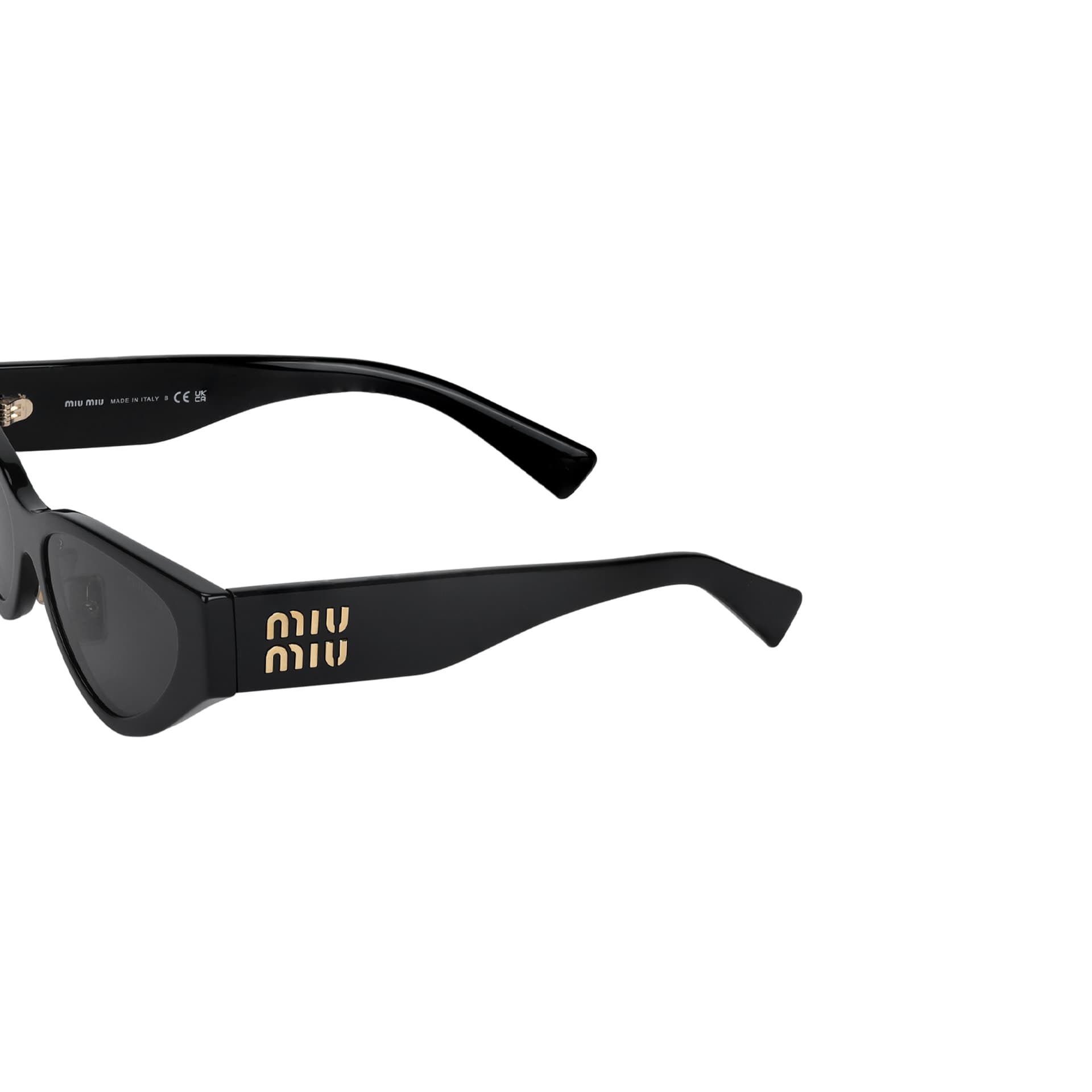 Солнцезащитные очки Miu Miu Cat Eye Sunglasses Black - изображение 4