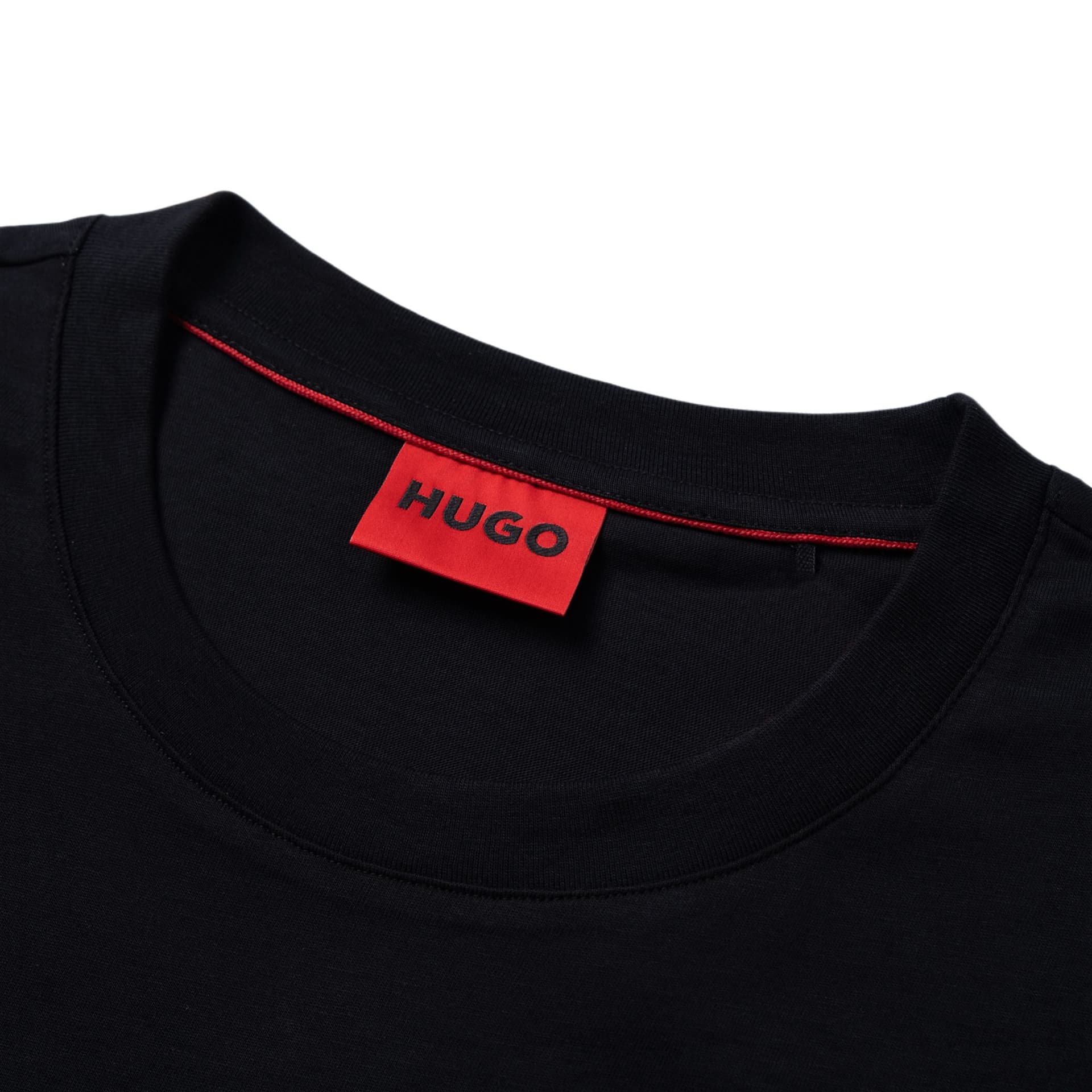 Футболка Hugo Boss Мужские Черные Рубашки - изображение 8