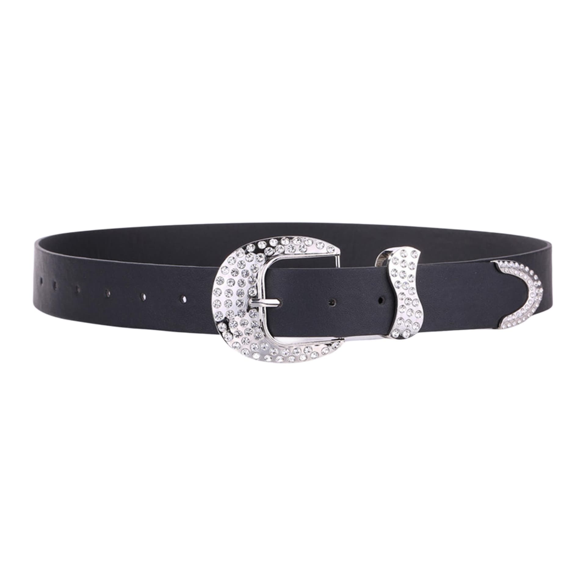 Ремень JEANSWEST Ремни из кожи PU (полиуретан) женские 3,5 см - изображение 2
