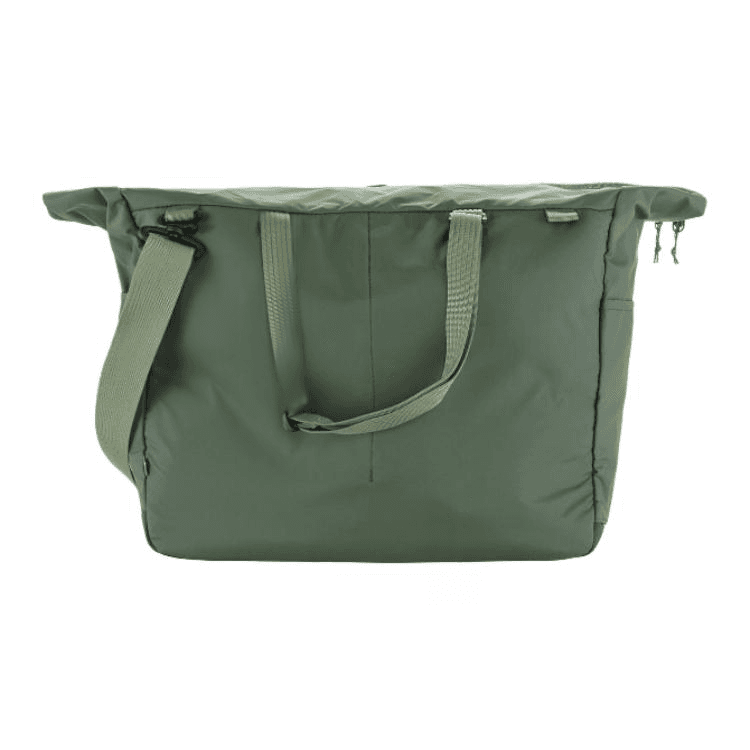 Сумка Fjallraven Нейлоновая сумка-тоут стандартная унисекс зеленый цвет для активного отдыха - изображение 3