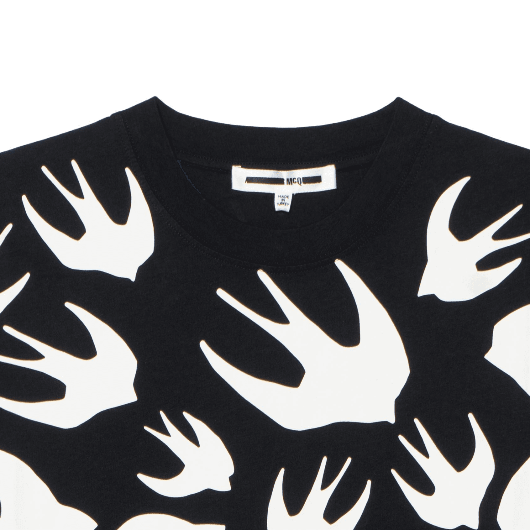 Футболка McQ Alexander McQueen Swallow Print T-Shirt - изображение 5
