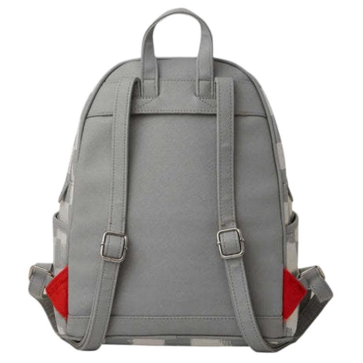 Рюкзак SPRAYGROUND Искусственная кожа водонепроницаемая ткань рюкзак женский серый - изображение 3