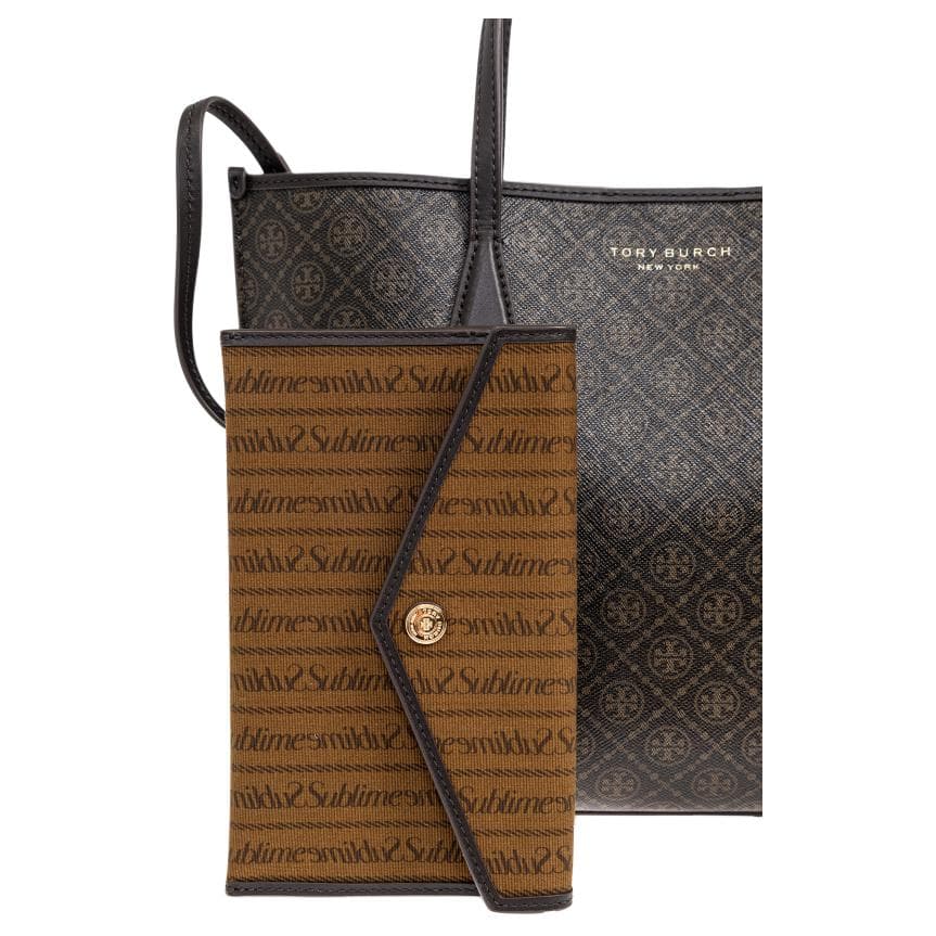 Сумка Tory Burch Perry Tote Small Brown - изображение 4