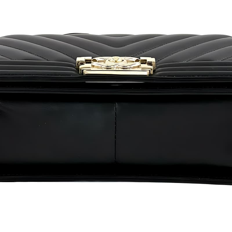Сумка через плечо Chanel Le Boy Black - изображение 5