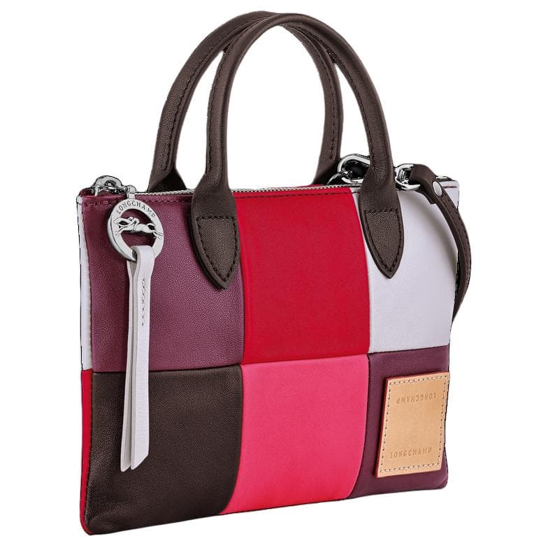 Сумка LONGCHAMP Овечья кожа Сумка через плечо Одно плечо Женская Темно-фиолетовая - изображение 2