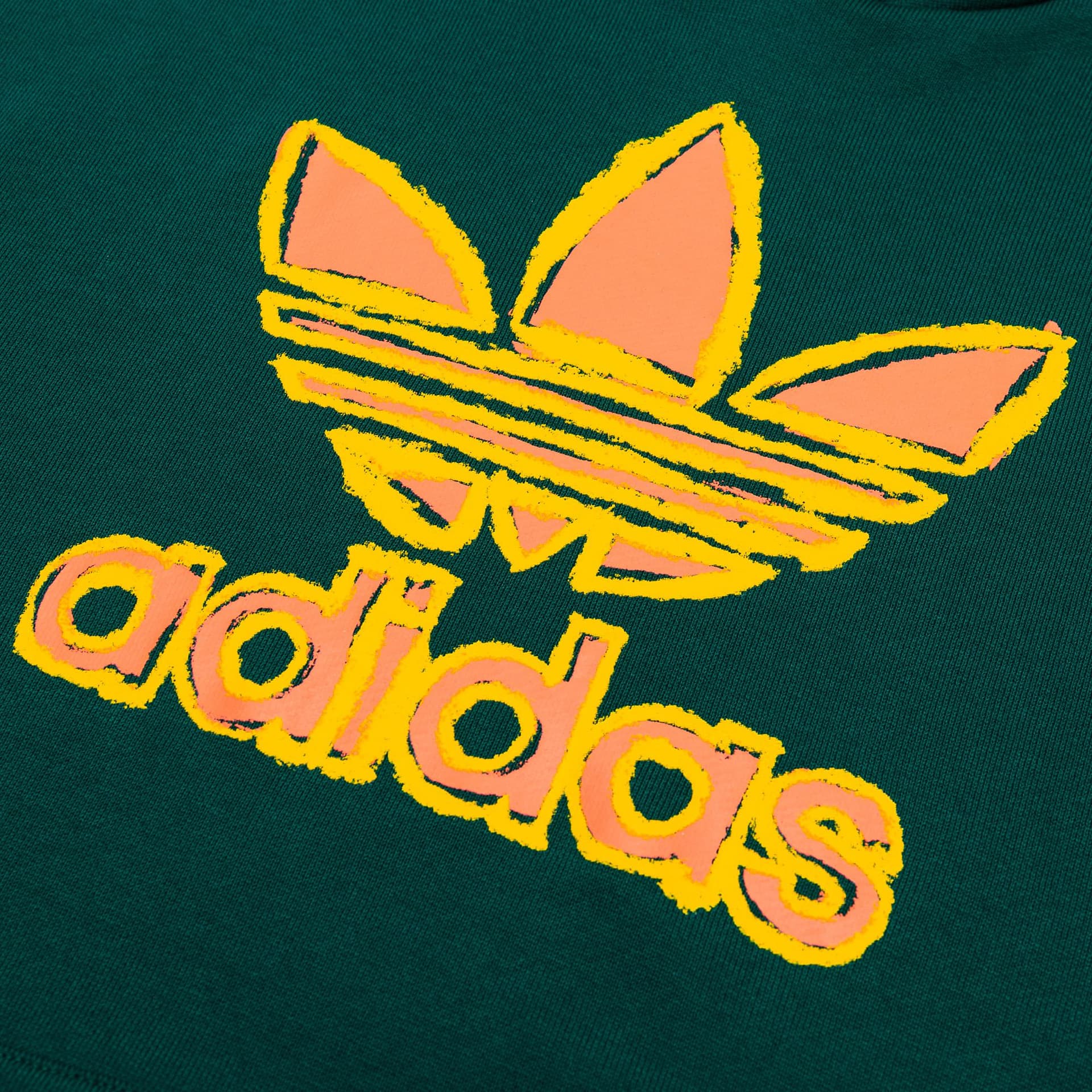 Худи adidas Originals Hoodie Forest Green - изображение 4