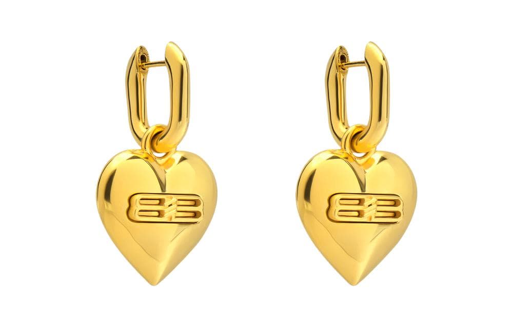 Серьги Balenciaga BB - изображение 3