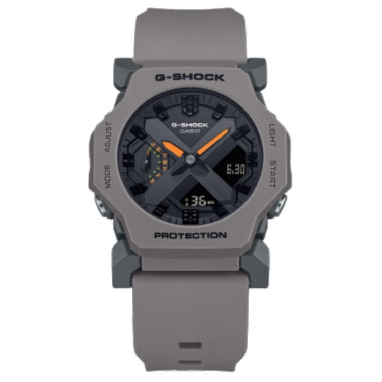 Часы Коллекция Casio GA 2300 Кварцевый механизм Смола Шнуровка Часы Унисекс Черный циферблат - изображение 2