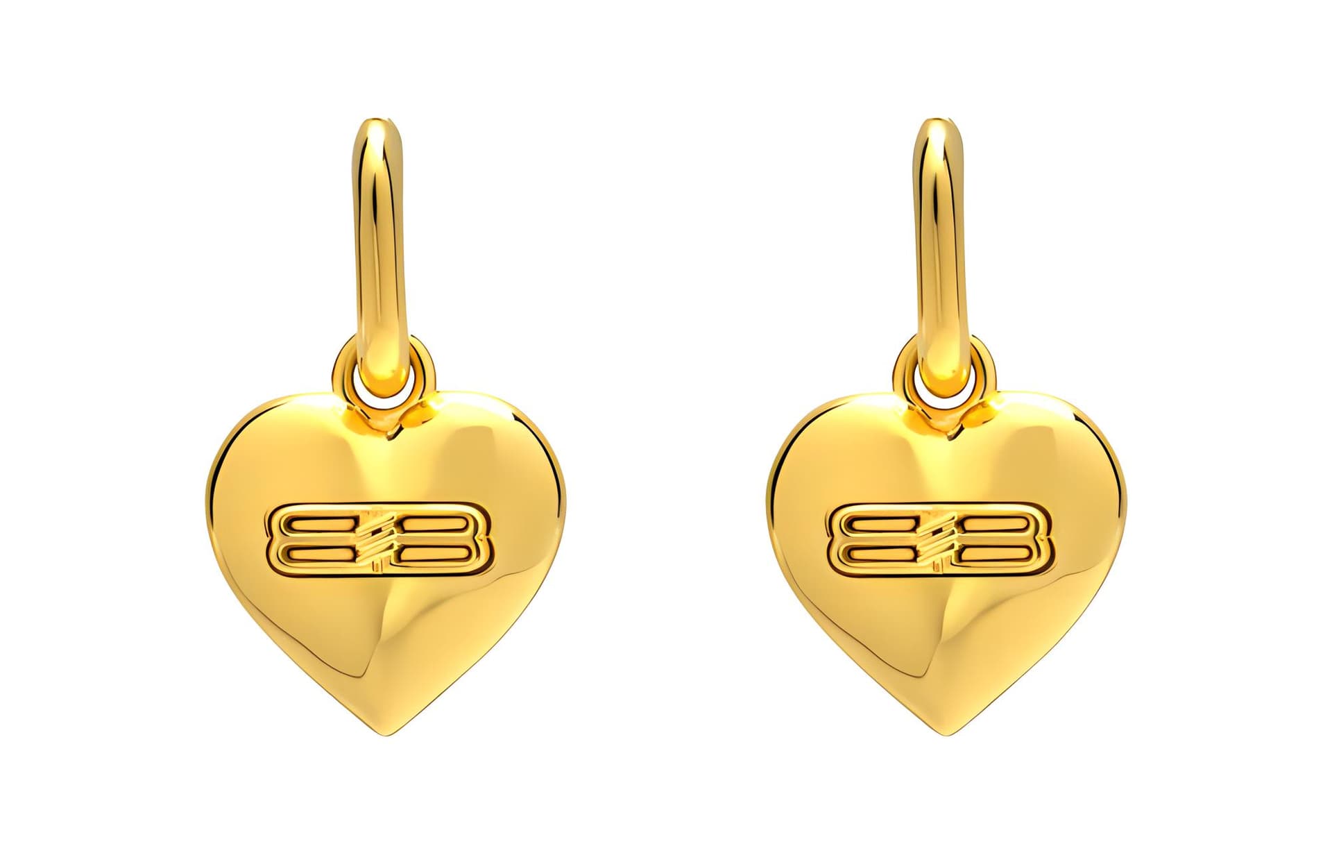 Серьги Balenciaga BB - изображение 1