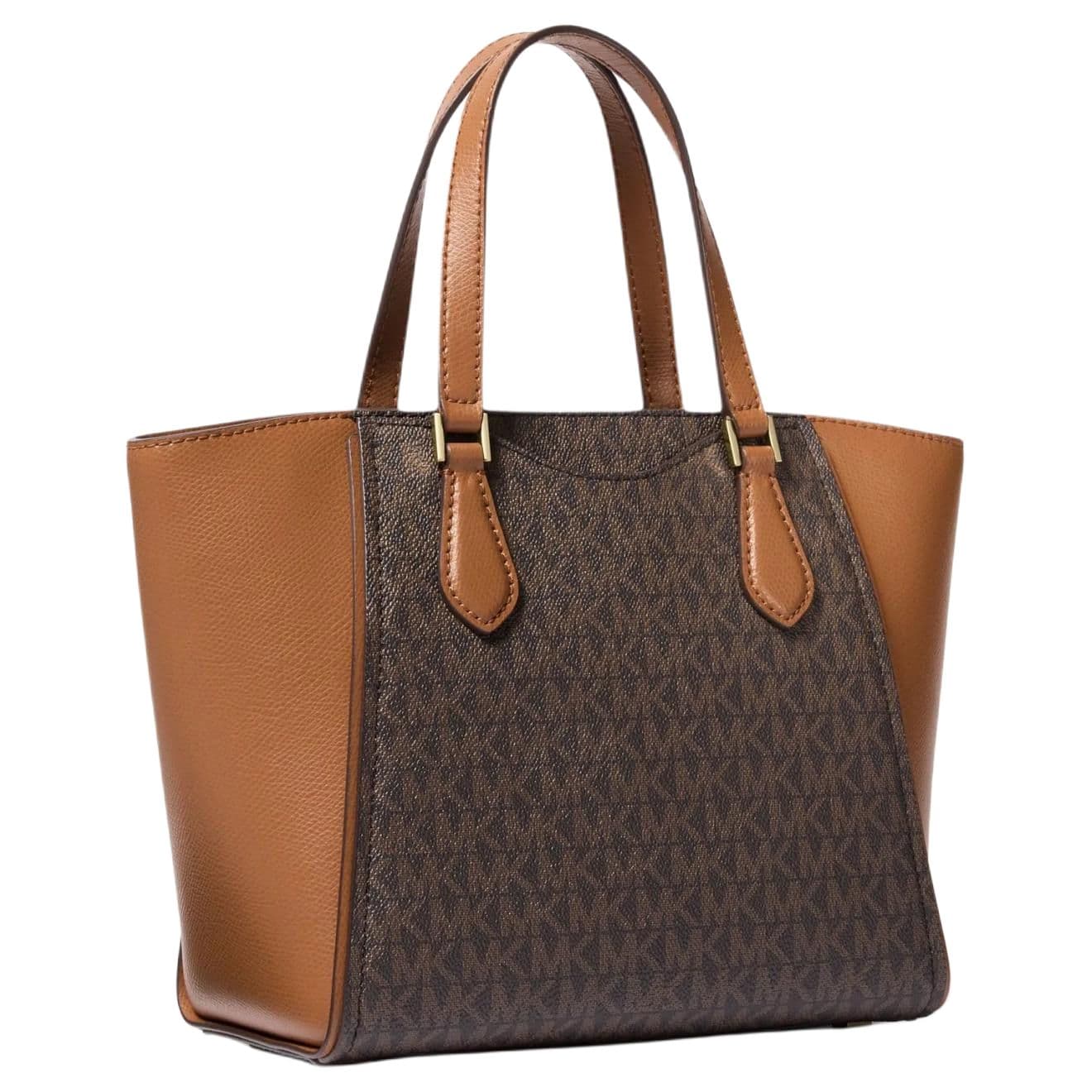 Сумка MICHAEL KORS TARYN Искусственная кожа Сумка через плечо Сумка Маленькая Женская Темно-коричневый и Желтый Коричневый - изображение 2