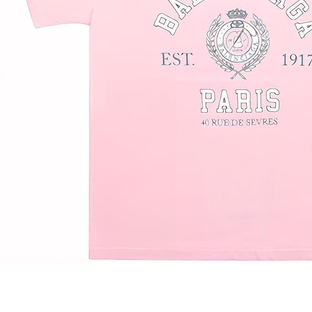 Футболка Balenciaga FW23 Pink T-Shirt - изображение 4