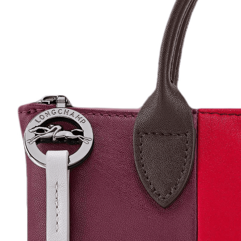 Сумка LONGCHAMP Овечья кожа Сумка через плечо Одно плечо Женская Темно-фиолетовая - изображение 5