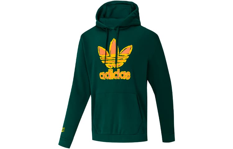 Худи adidas Originals Hoodie Forest Green - изображение 1