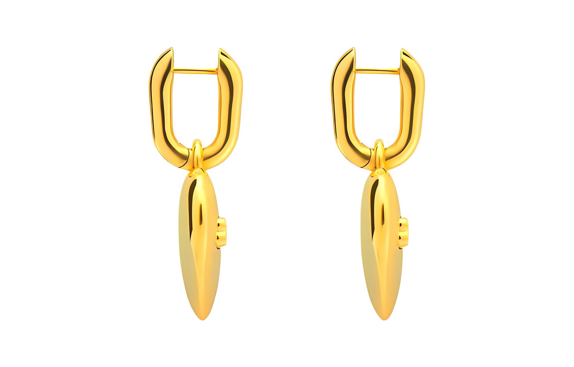 Серьги Balenciaga BB - изображение 4