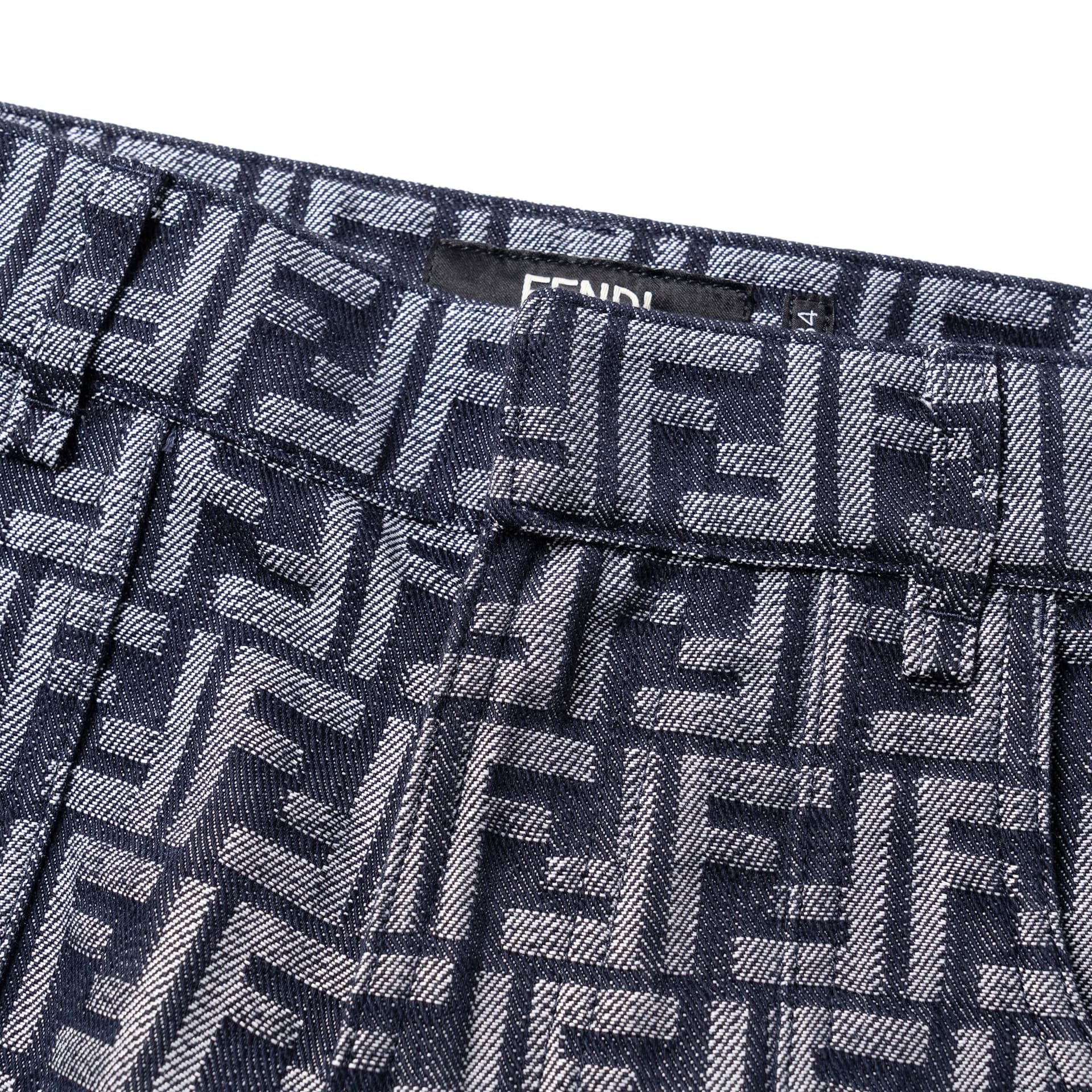 Джинсовые шорты FENDI SS23 FF - изображение 5