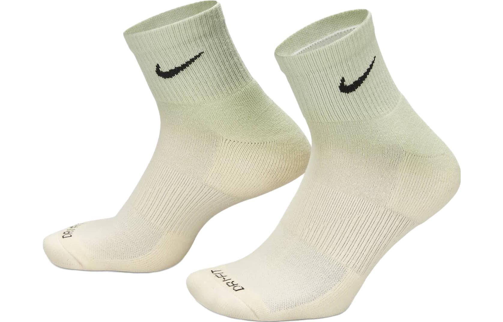 NIKE 2 Pack (Light Green) Unisex Ankle Socks - изображение 1