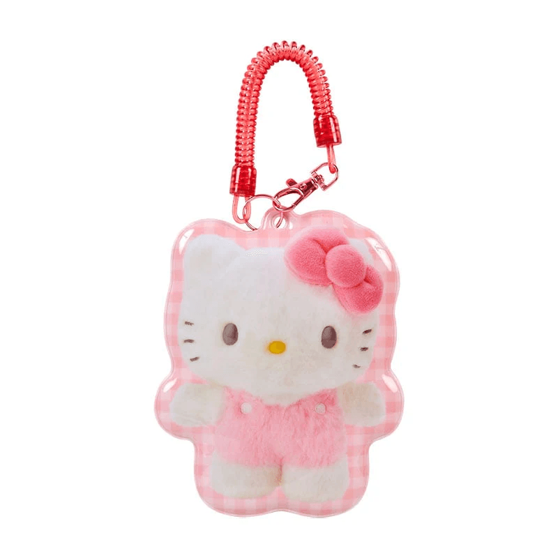 Картхолдер Sanrio Мультяшный персонаж PVC держатель для карт Стандартный (стандартный) Женский Розовый Белый - изображение 1