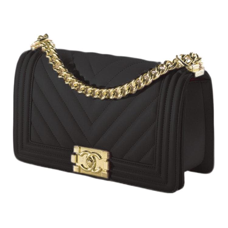 Сумка через плечо Chanel Le Boy Black - изображение 2
