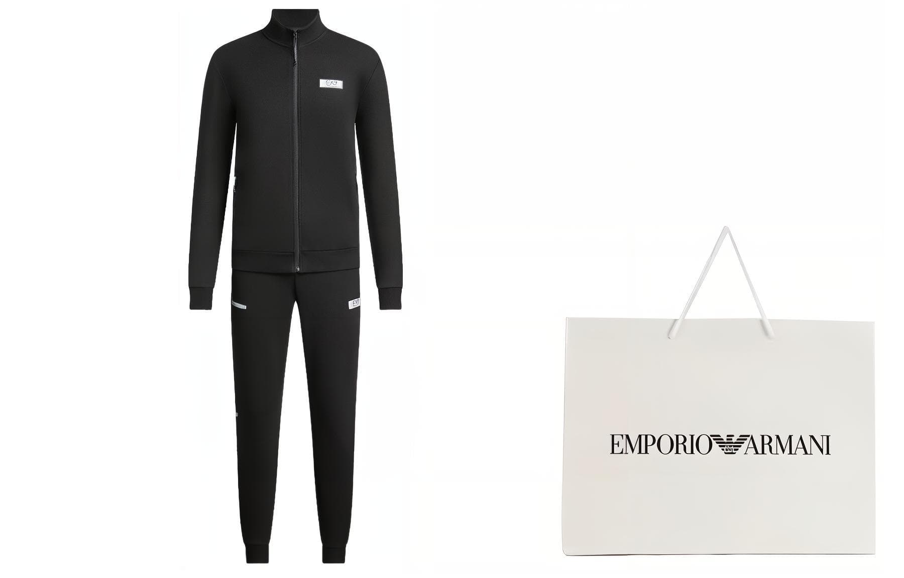 Спортивный костюм EMPORIO ARMANI EA7 SS24 Logo - изображение 4