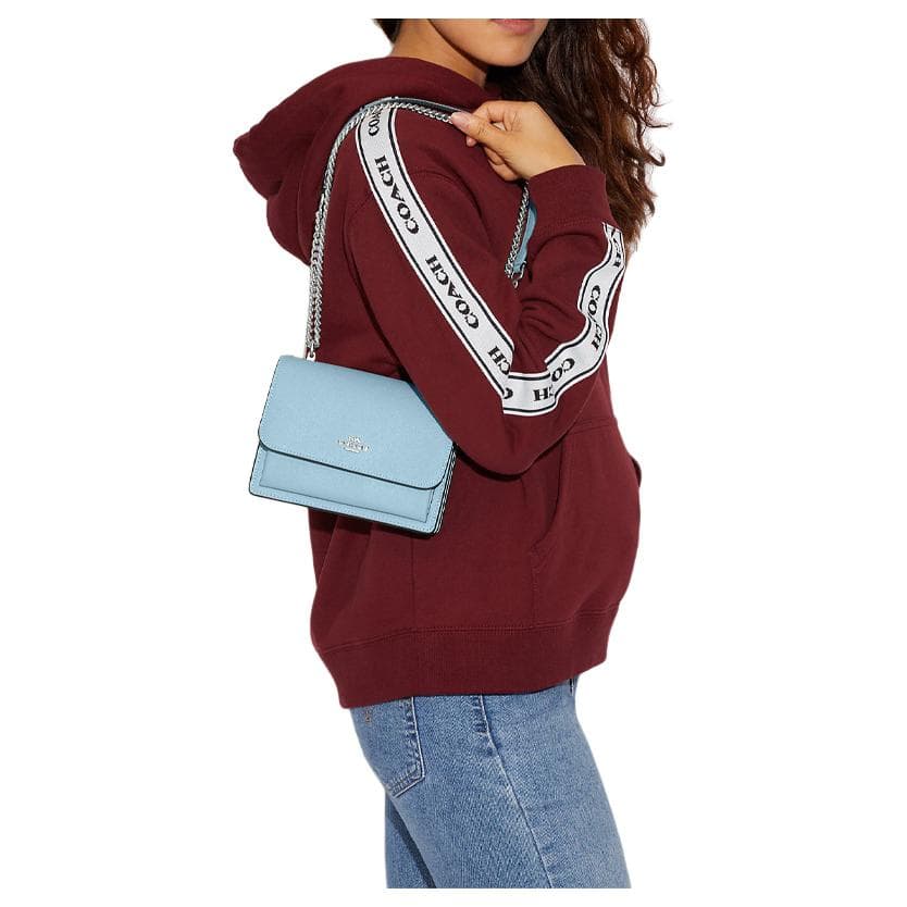 Сумка через плечо COACH Klare 18 Sky Blue - изображение 4