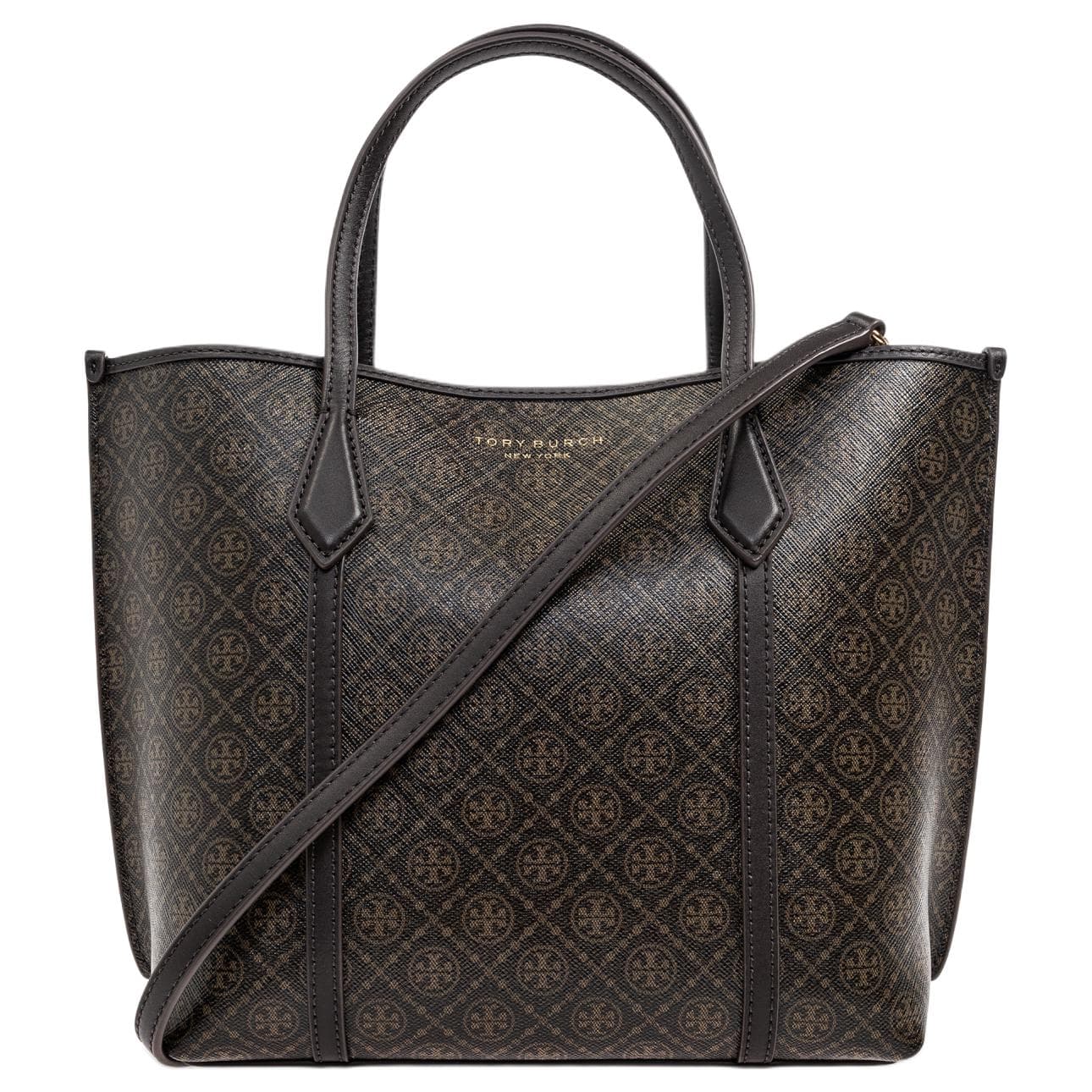 Сумка Tory Burch Perry Tote Small Brown - изображение 1