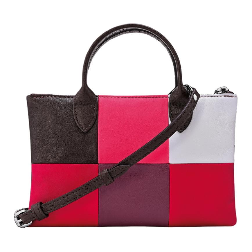 Сумка LONGCHAMP Овечья кожа Сумка через плечо Одно плечо Женская Темно-фиолетовая - изображение 3