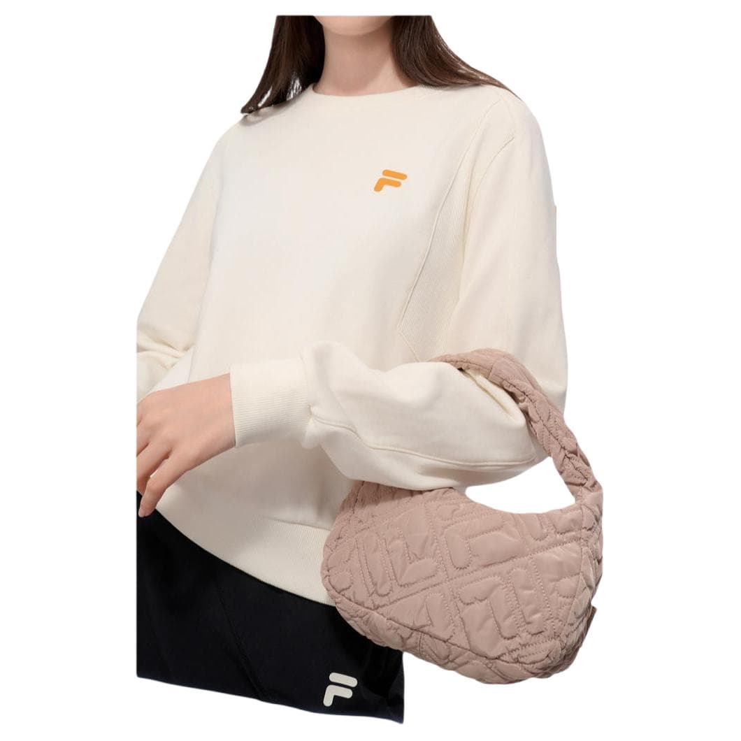 Сумка FILA FUSION Модный тренд Нейлон Сумка Сумка через плечо Женские Бумага Серый хаки - изображение 4