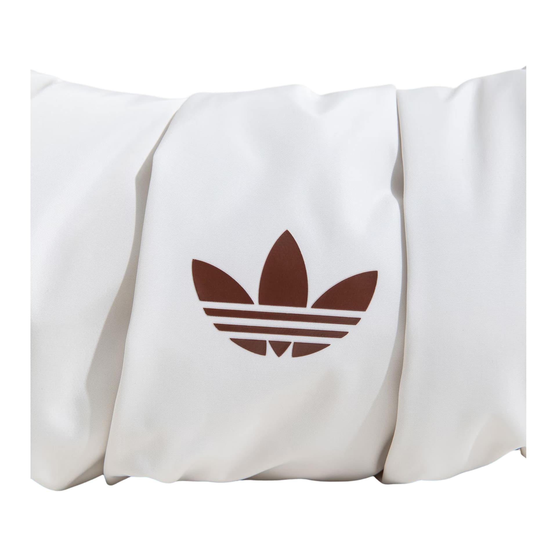 Мини-сумка Adidas Originals Трилистник Переработанный полиэстер Облачная сумка Сумка на плечо Маленькая Женская Нефритовый Белый - изображение 8