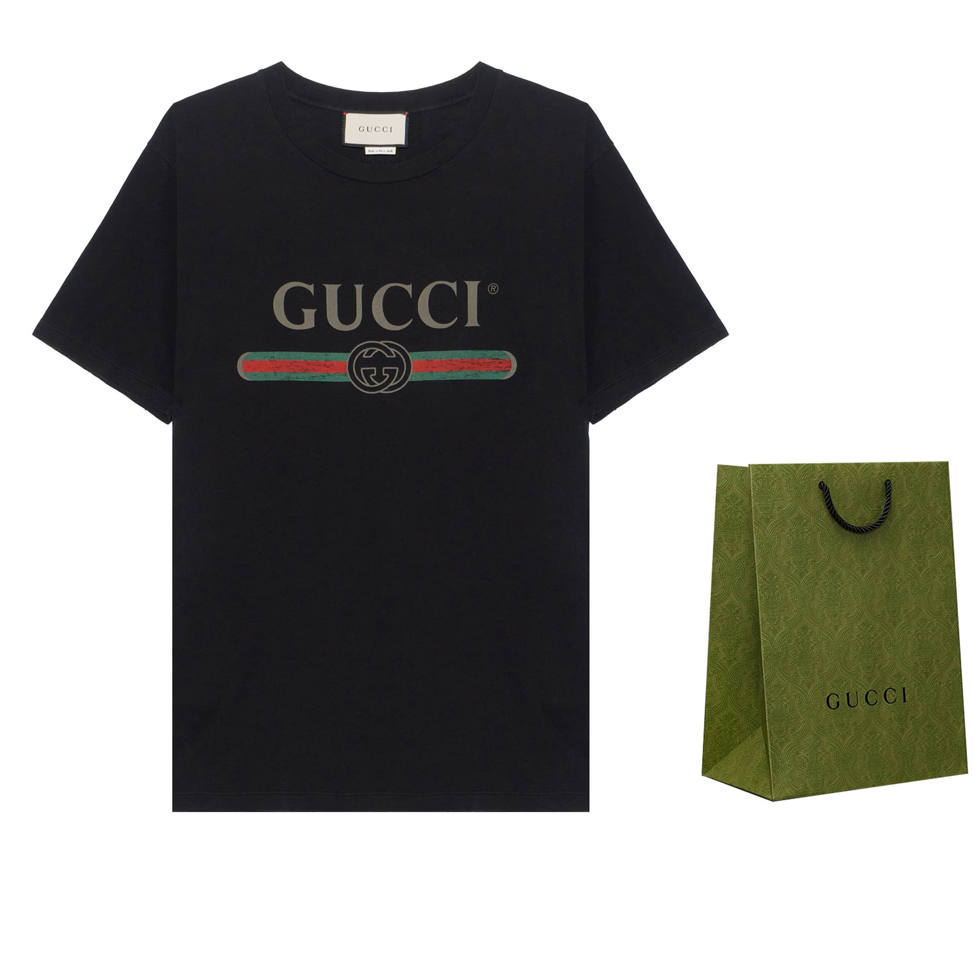 Футболка GUCCI Logo Print T-Shirt - изображение 7