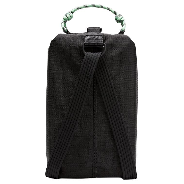Рюкзак Lululemon Fast Track Цветовые блоки Одиночное плечо Рюкзак Женский Черный Лаймово-зеленый Лимонно-зеленый - изображение 2