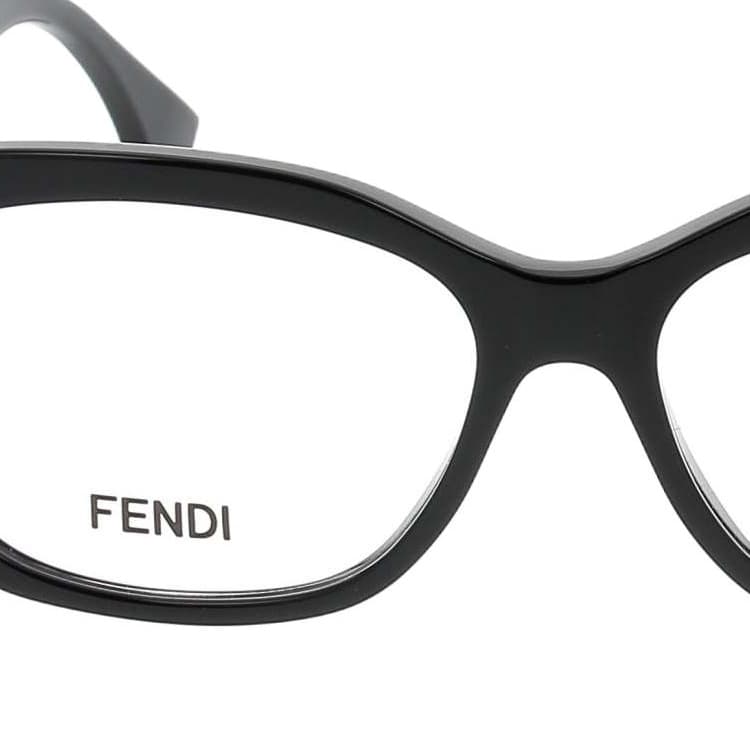 Оправа FENDI Оправа для очков Oval Женская Черная - изображение 2