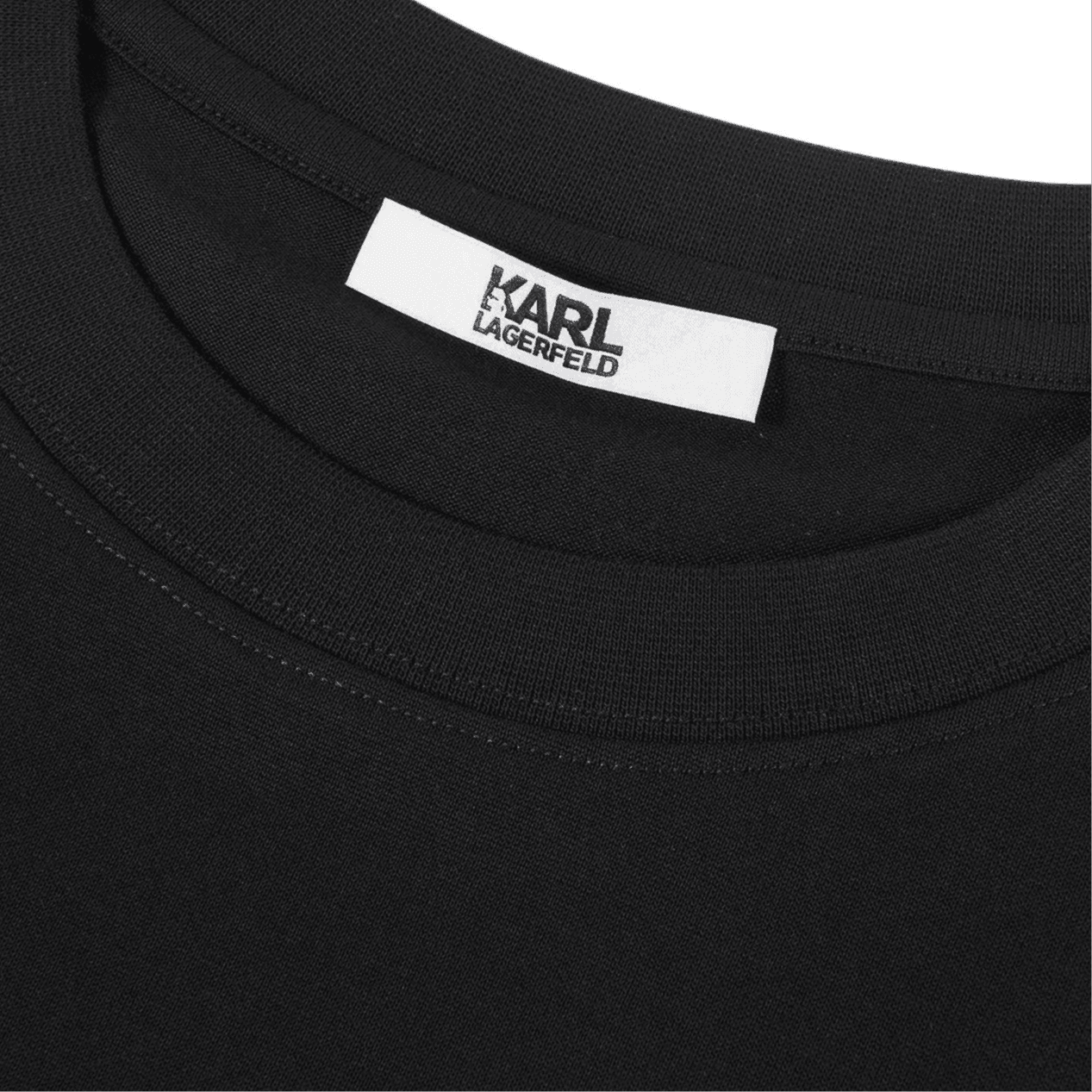 Футболка KARL LAGERFELD T-рубашка мужская черная - изображение 3