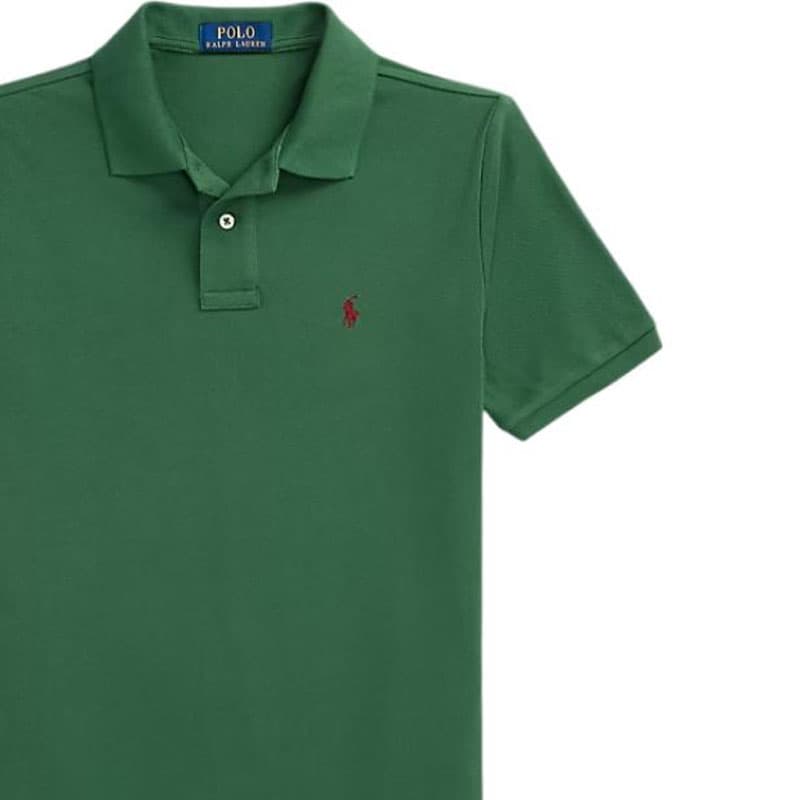 Polo Ralph Lauren Поло Классическая версия Зелёный Детский - изображение 2