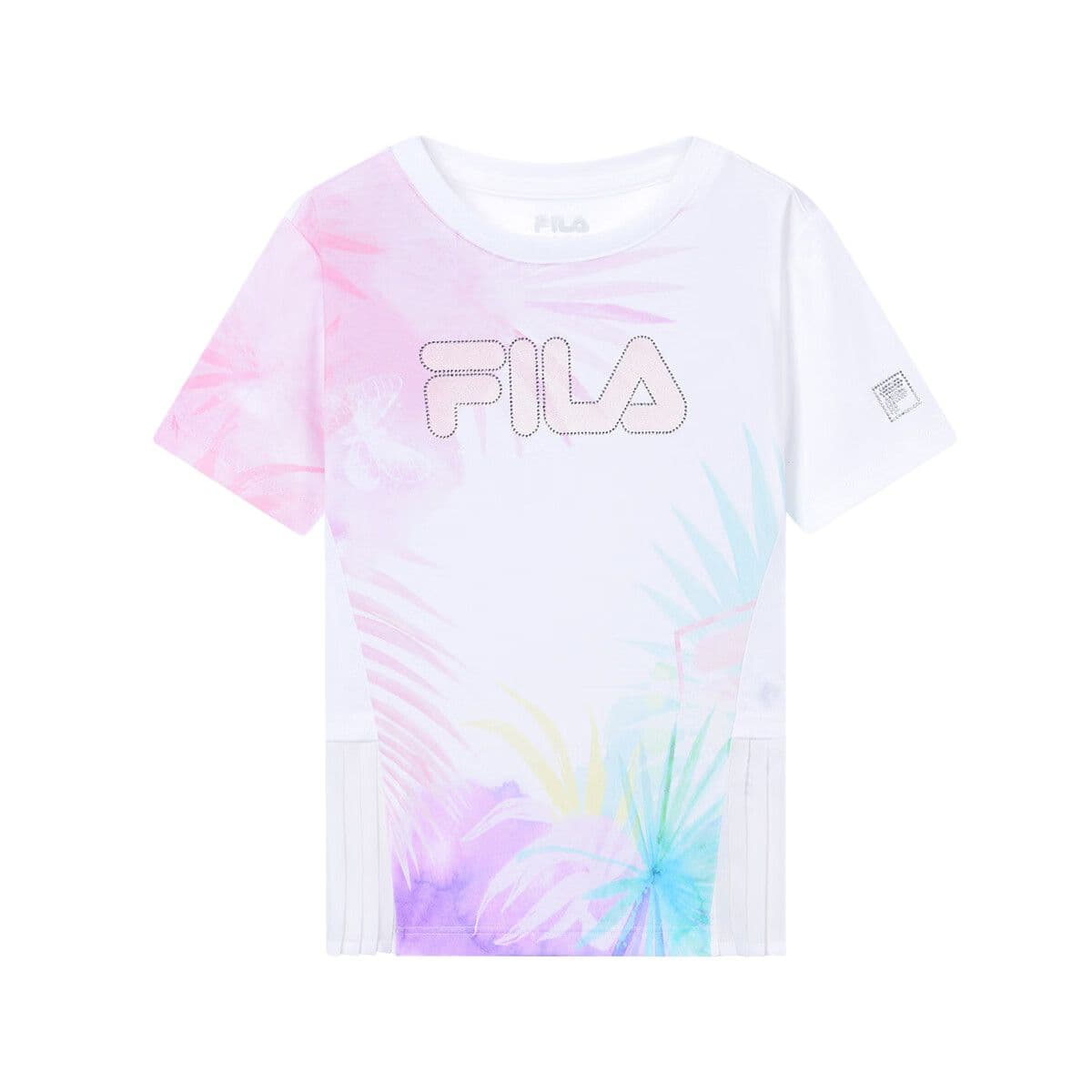 Футболка FILA KIDS T-рубашка разноцветная детская - изображение 1