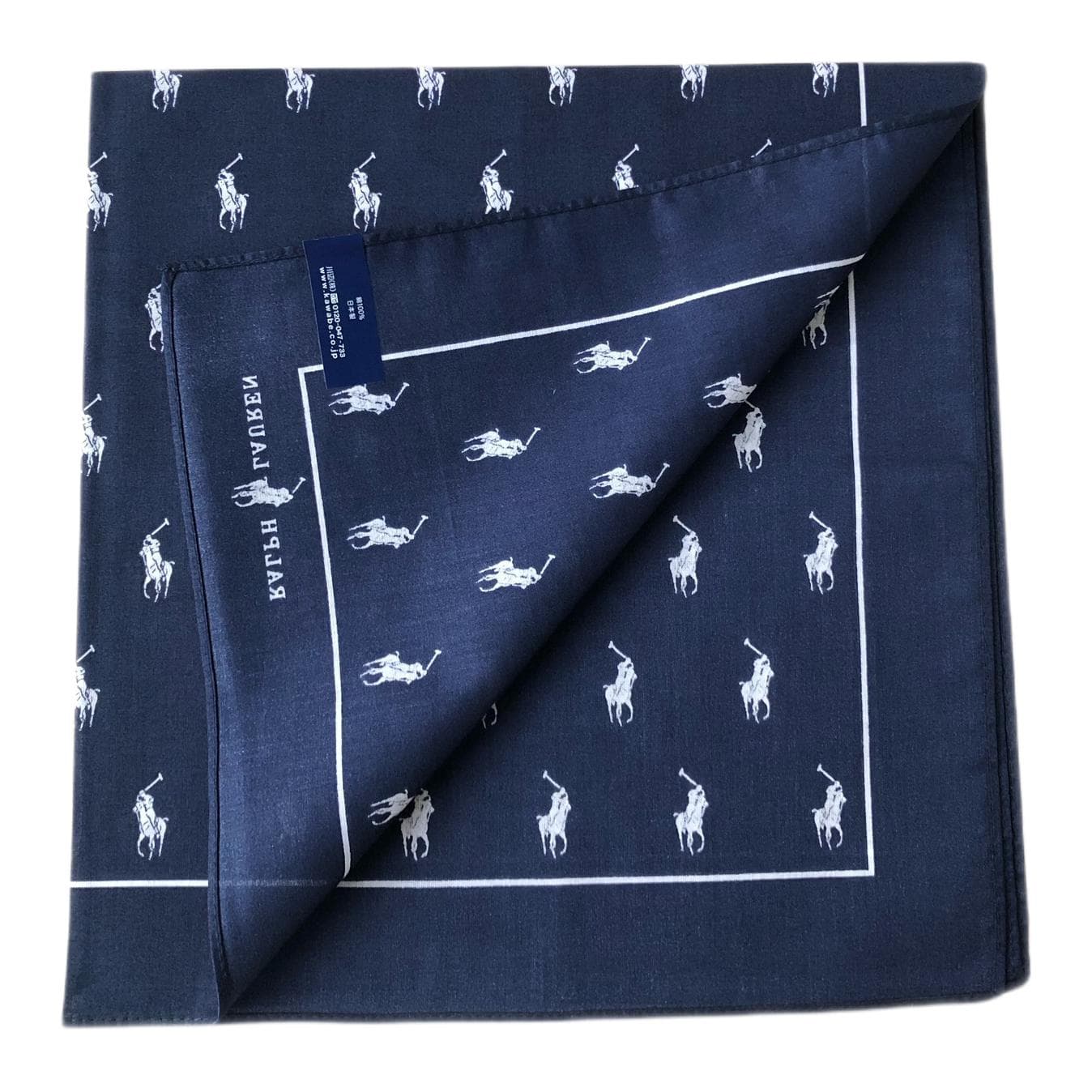 Платок Шарфы Polo Ralph Lauren унисекс синие - изображение 3