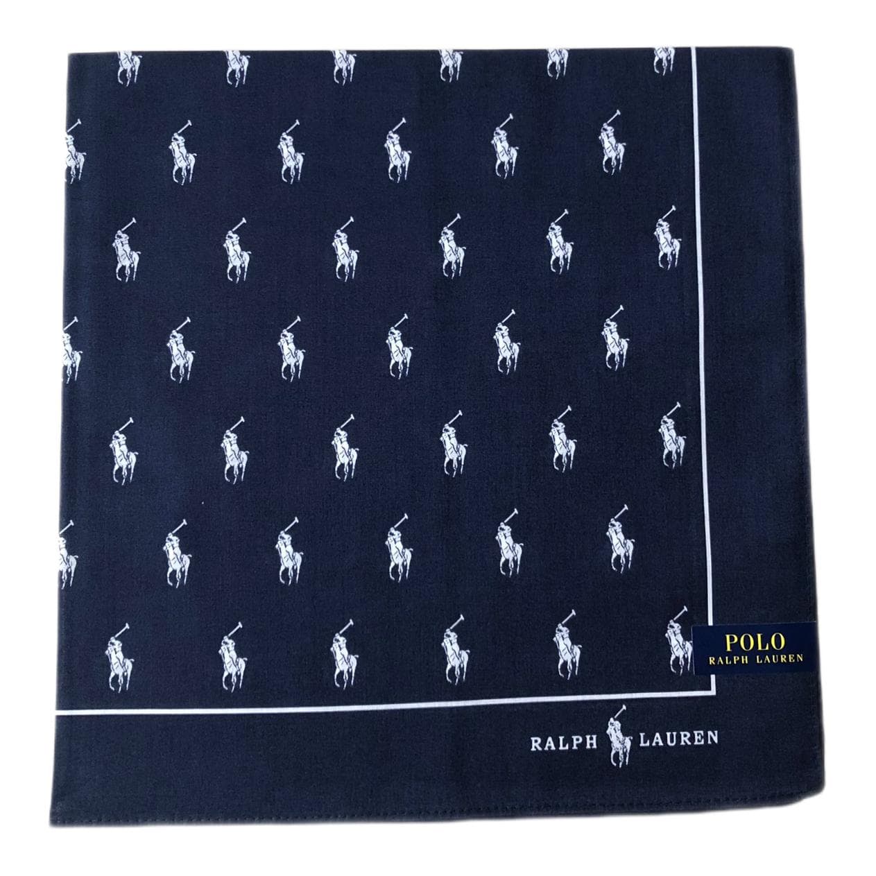 Платок Шарфы Polo Ralph Lauren унисекс синие - изображение 2