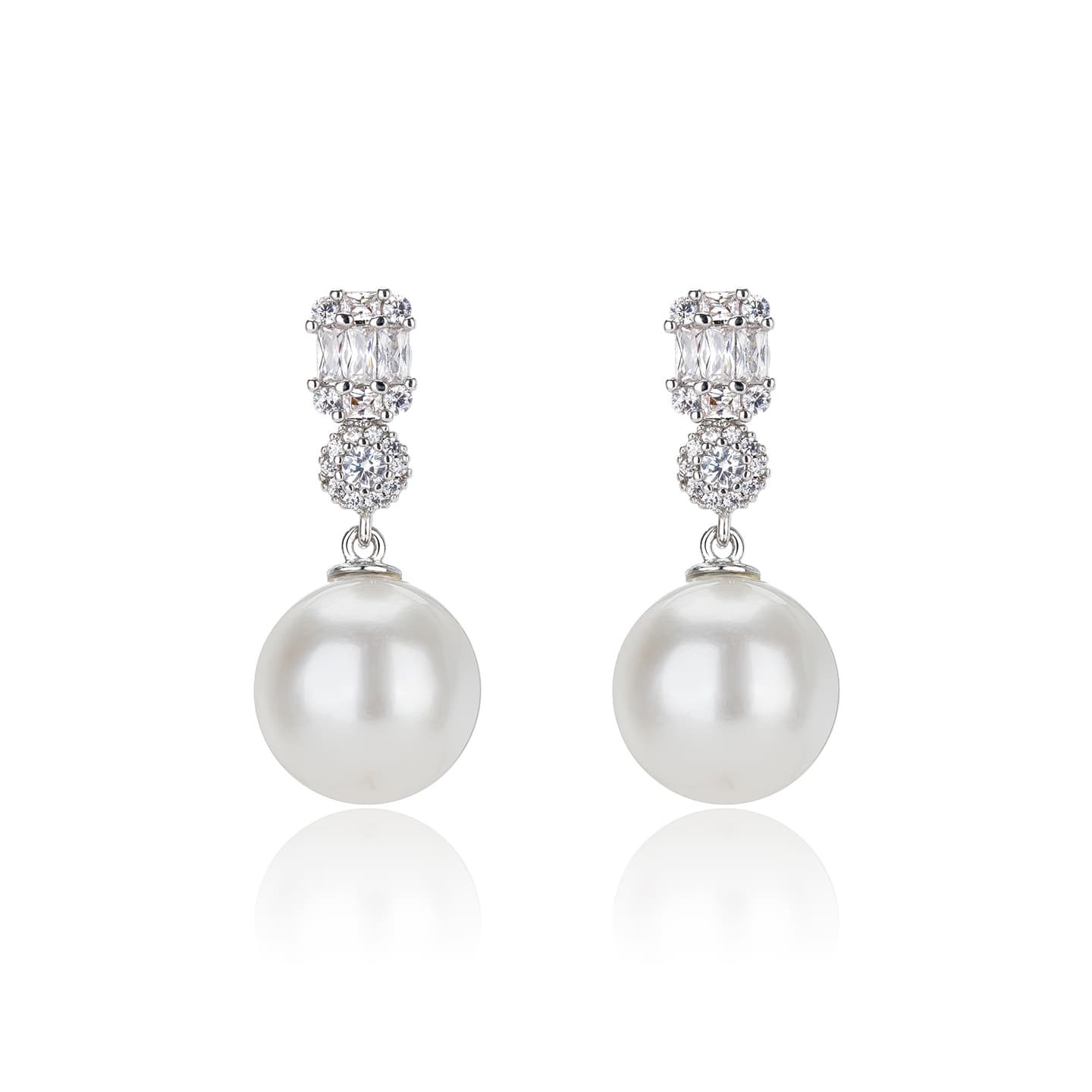 Серьги QLADY Сплав Серебряная игла 925 пробы Серьги Женские - изображение 1